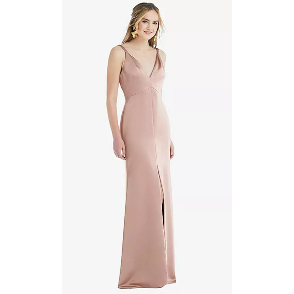 Fitted Flattering Long Knit Gown  Size 4 Style 364
